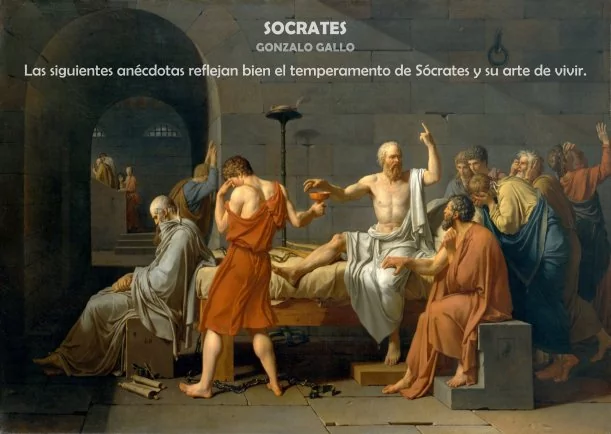 Imagen del escrito de Socrates