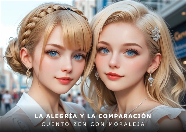 Imagen del cuento: La alegría y la comparación Imagen del cuento: La alegría y la comparación