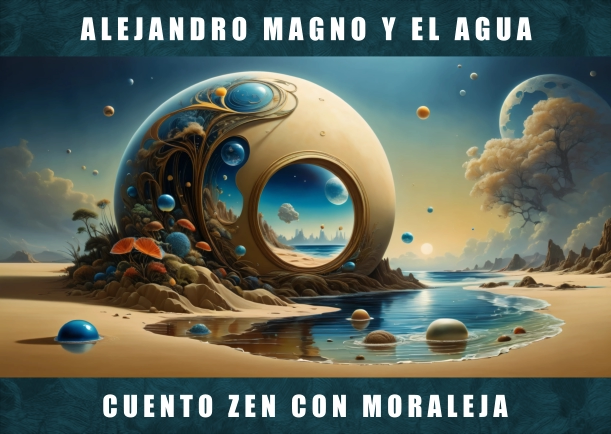 Imagen del cuento: Alejandro Magno y el agua