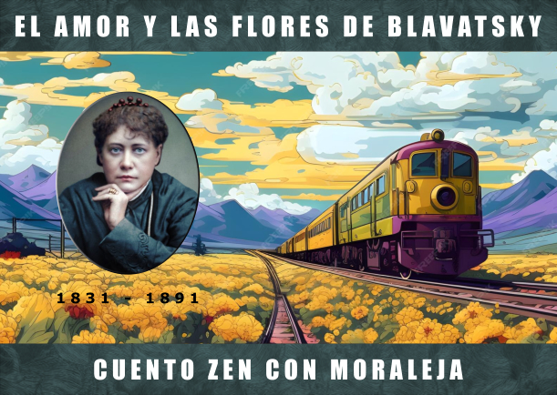 Imagen del cuento: El amor y las flores de Blavatsky