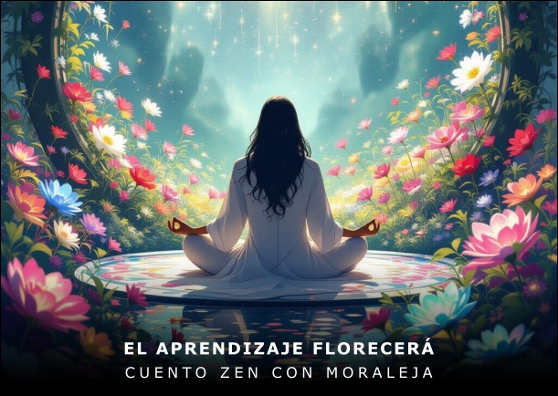 Imagen del cuento: El aprendizaje florecerá Imagen del cuento: El aprendizaje florecerá