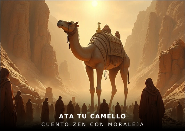Imagen del cuento: Ata tu camello Imagen del cuento: Ata tu camello