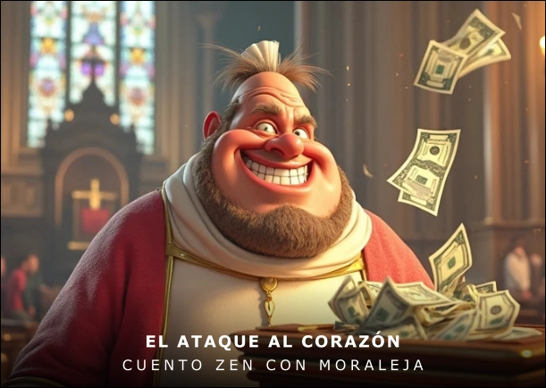 Imagen del cuento: El ataque al corazón Imagen del cuento: El ataque al corazón