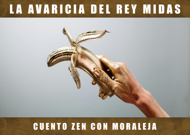 Imagen del cuento: La avaricia del rey Midas