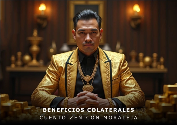 Imagen del cuento: Beneficios colaterales Imagen del cuento: Beneficios colaterales