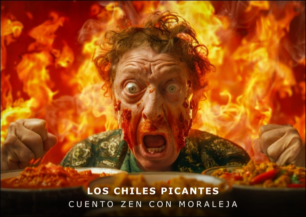 Imagen del cuento: Los chiles picantes Imagen del cuento: Los chiles picantes