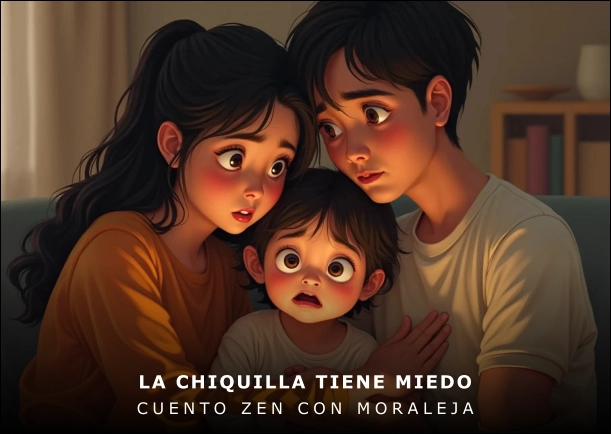 Imagen del cuento: La chiquilla tiene miedo Imagen del cuento: La chiquilla tiene miedo
