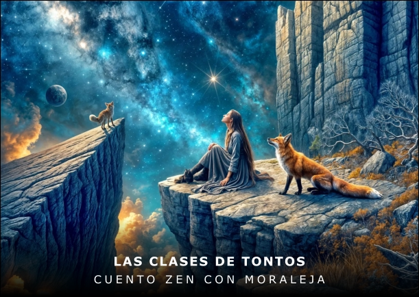 Imagen del cuento: Las clases de tontos Imagen del cuento: Las clases de tontos