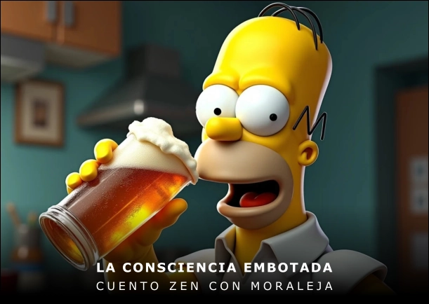 Imagen del cuento: La consciencia embotada Imagen del cuento: La consciencia embotada