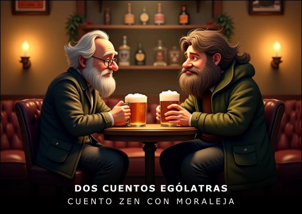 Imagen del cuento: Dos cuentos ególatras Imagen del cuento: Dos cuentos ególatras