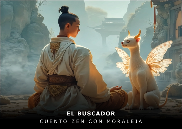 Imagen del cuento: El buscador Imagen del cuento: El buscador