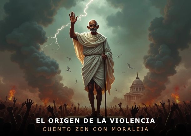 Imagen del cuento: El origen de la violencia