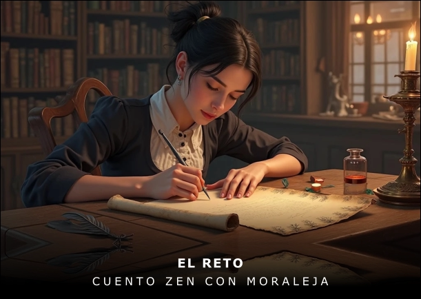 Imagen del cuento: El reto Imagen del cuento: El reto