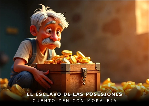 Imagen del cuento: El esclavo de las posesiones Imagen del cuento: El esclavo de las posesiones