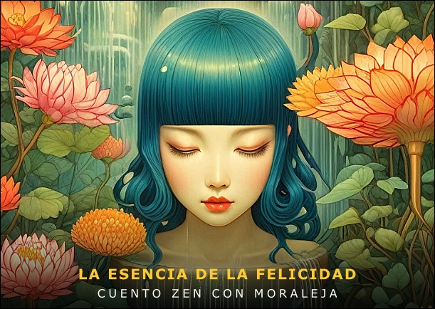 Imagen del cuento: La esencia de la felicidad