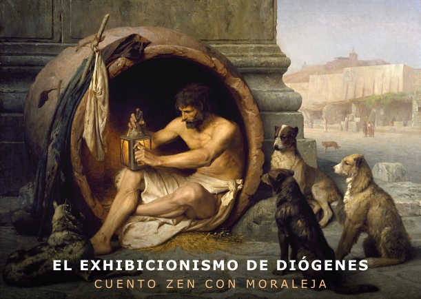 Imagen del cuento: El exhibicionismo de Diógenes