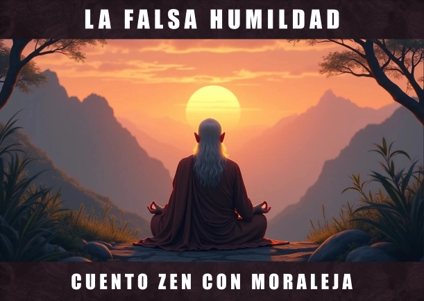 Imagen del cuento: La falsa humildad