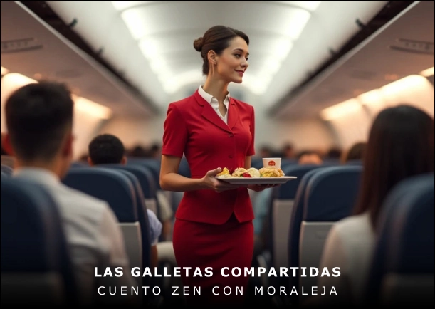 Imagen del cuento: Las galletas compartidas Imagen del cuento: Las galletas compartidas