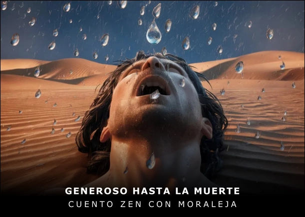 Imagen del cuento: Generoso hasta la muerte Imagen del cuento: Generoso hasta la muerte