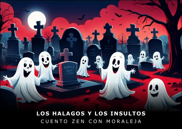 Imagen del cuento: Los halagos y los insultos Imagen del cuento: Los halagos y los insultos