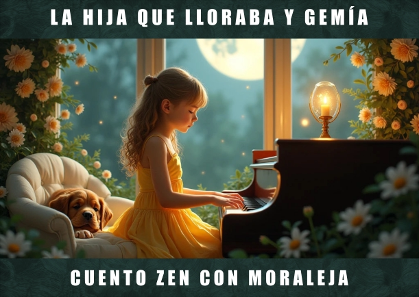 Imagen del cuento: La hija que lloraba y gemía