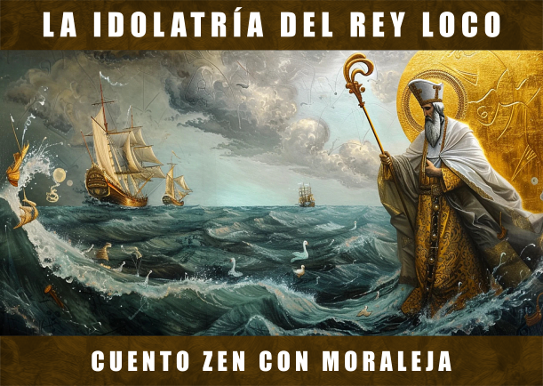 Imagen del cuento: La idolatría del rey loco