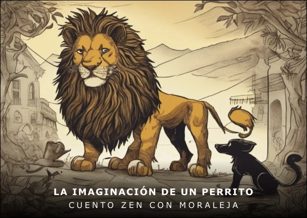 Imagen del cuento: La imaginación de un perrito Imagen del cuento: La imaginación de un perrito