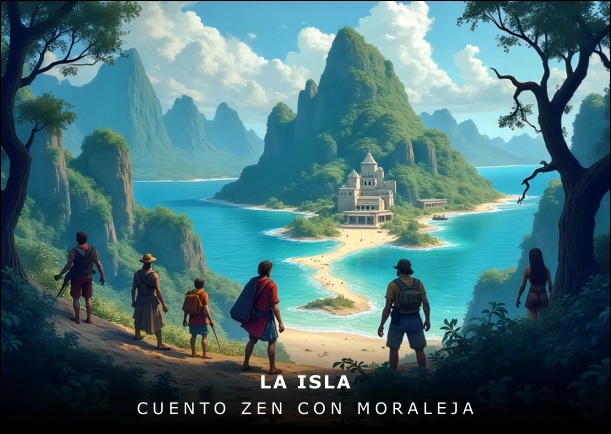 Imagen del cuento: La isla Imagen del cuento: La isla