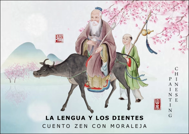 Imagen del cuento: La lengua y los dientes Imagen del cuento: La lengua y los dientes