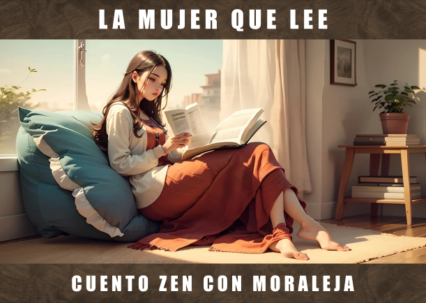 Imagen del cuento: La mujer que lee