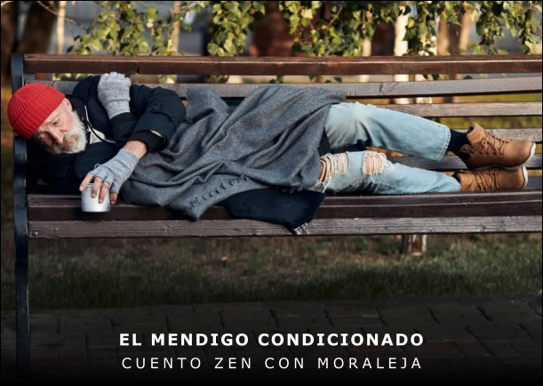 Imagen del cuento: El mendigo condicionado Imagen del cuento: El mendigo condicionado