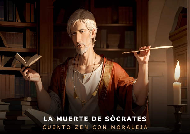 Imagen del cuento: La muerte de Sócrates