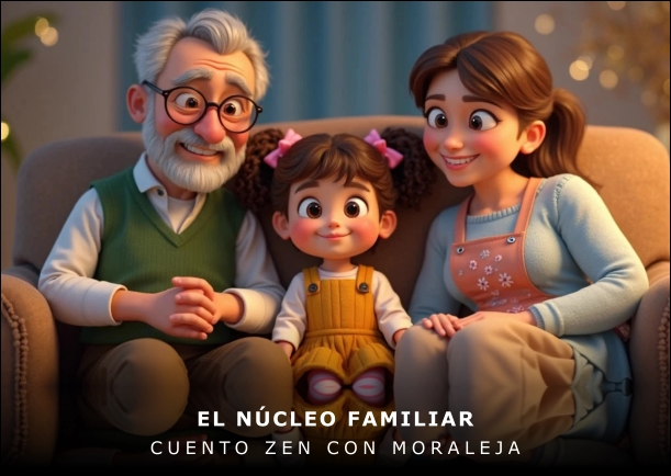 Imagen del cuento: El núcleo familiar Imagen del cuento: El núcleo familiar