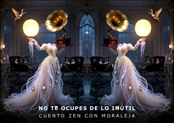 Imagen del cuento: No te ocupes de lo inútil Imagen del cuento: No te ocupes de lo inútil