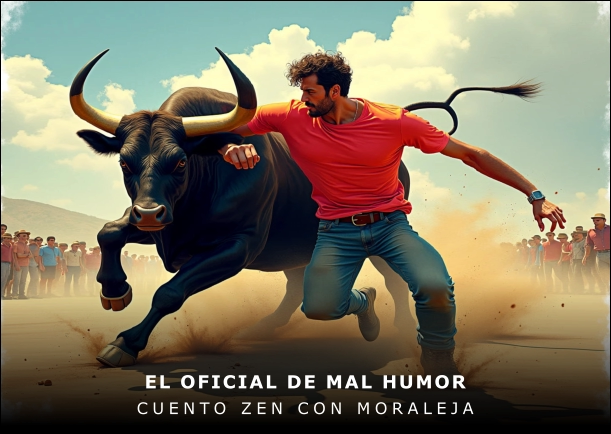 Cuento Zen: El oficial de mal humor