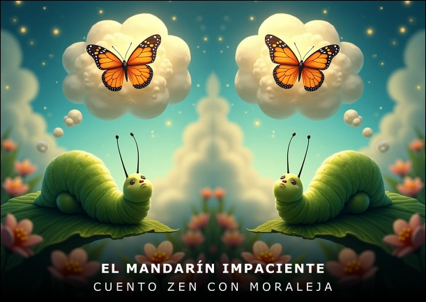 Cuento Zen: La oruga impaciente