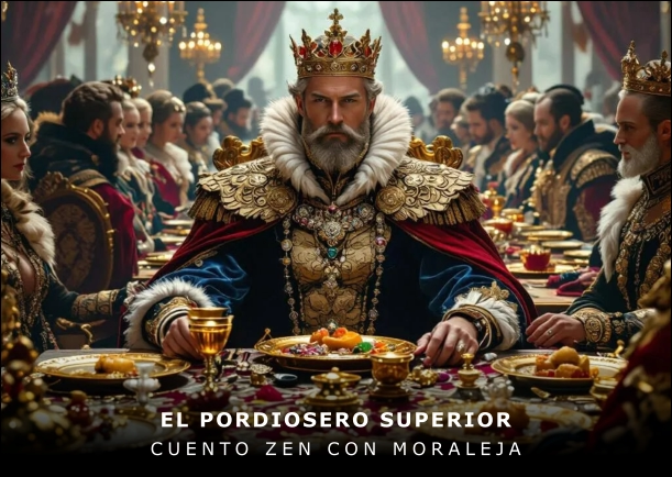 Imagen del cuento: El pordiosero superior Imagen del cuento: El pordiosero superior
