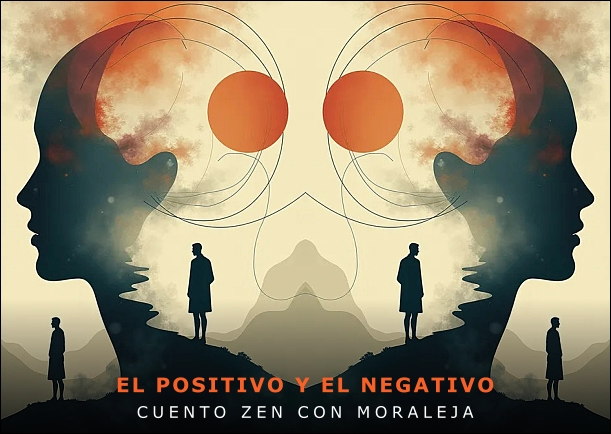 Imagen del cuento: El positivo y el negativo