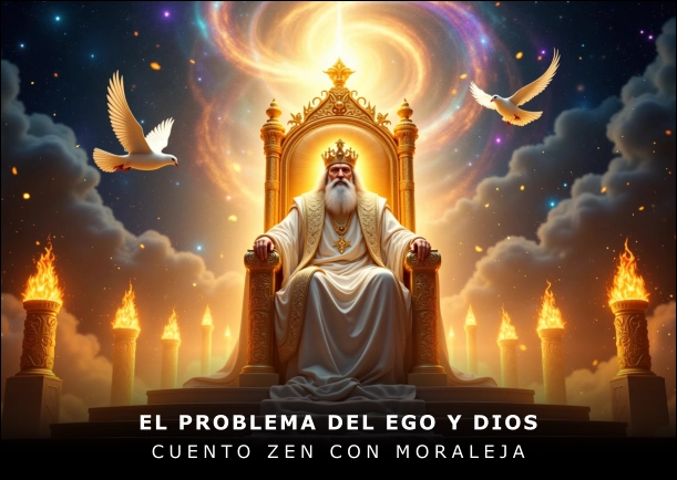 Imagen del cuento: El problema del ego y Dios Imagen del cuento: El problema del ego y Dios