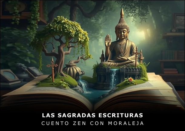 Imagen del cuento: Las sagradas escrituras Imagen del cuento: Las sagradas escrituras