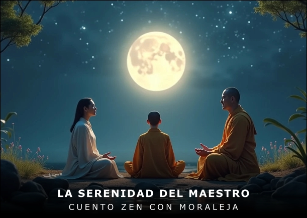Imagen del cuento: La serenidad del maestro Imagen del cuento: La serenidad del maestro
