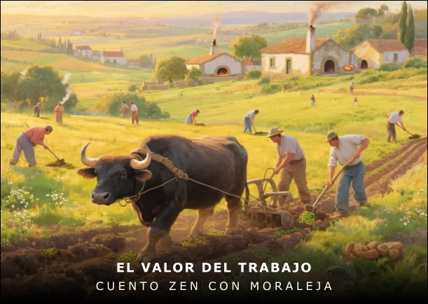 Imagen del cuento: El valor del trabajo Imagen del cuento: El valor del trabajo