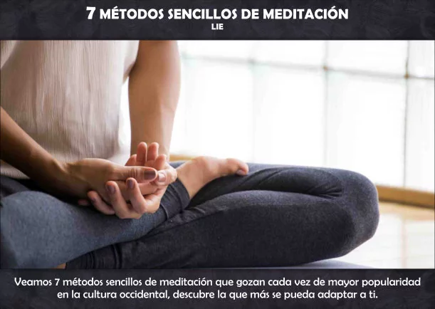 Imagen; 7 métodos sencillos de meditación; Jbn Lie
