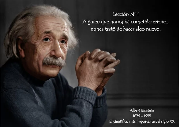 Imagen; Albert Einstein lección # 01; Albert Einstein
