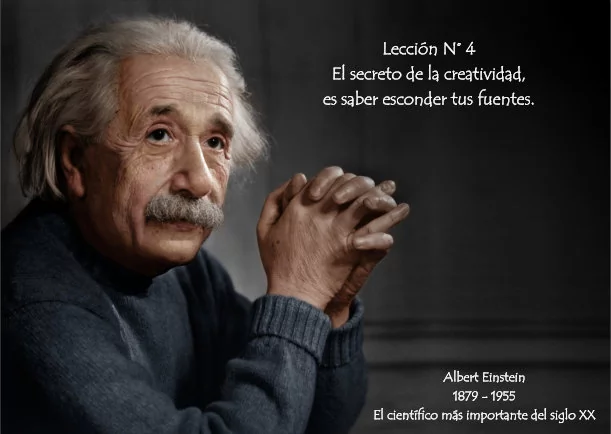Imagen; Albert Einstein lección # 04; Albert Einstein