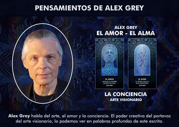 Imagen; Alex Grey habla del arte, el amor y la conciencia; Alex Grey