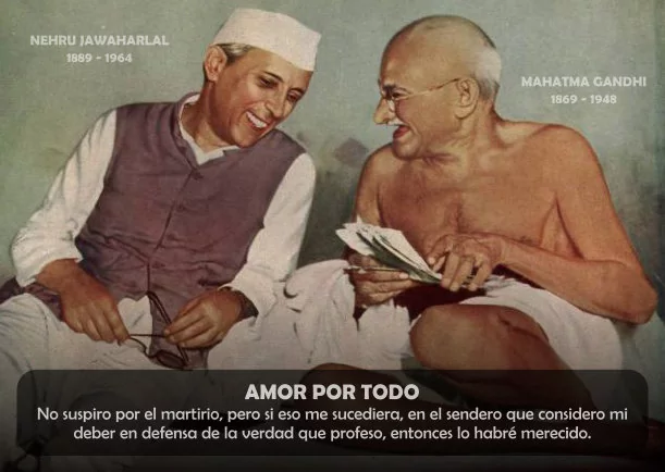 Imagen; Amor por todo; Mahatma Gandhi