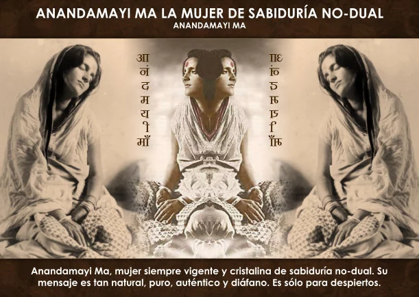 Imagen; Anandamayi Ma la mujer de sabiduría no-dual; Anandamayi Ma