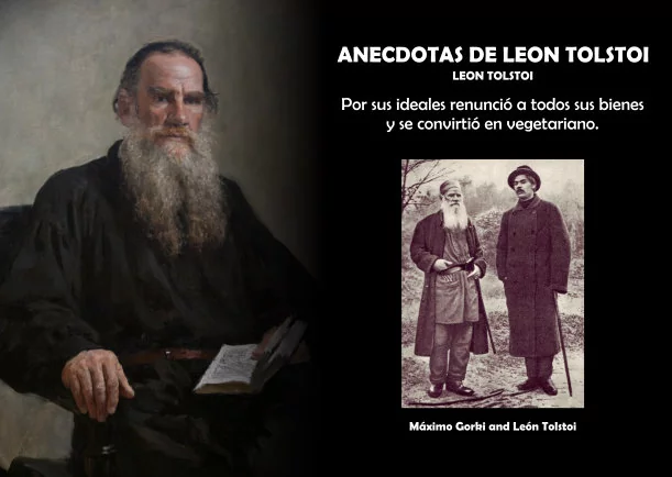 Imagen; Anécdotas de León Tolstoi; Leon Tolstoi