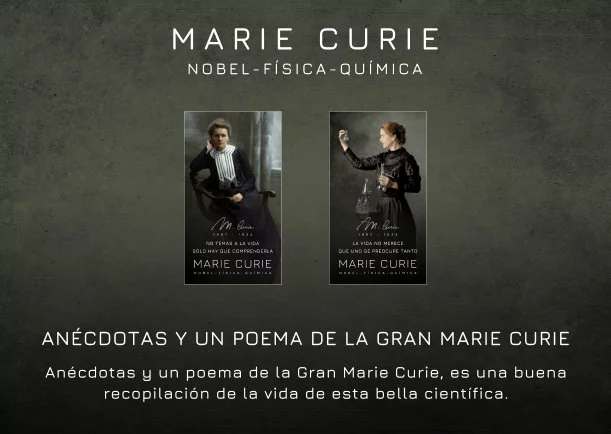 Imagen; Anécdotas y un poema de la Gran Marie Curie; Marie Curie